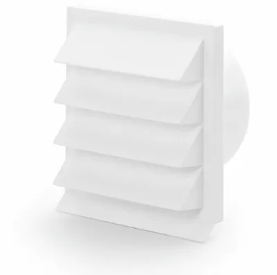 Zdjęcie produktu dla Naber COMPAIR System Ø 150 K-Jal 150 żaluzja zewnętrzna biała