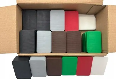 Obrázek produktu pro VYSOKOODOLNÉ PODLOŽKY HS 1,5 mm–20 mm, 53 × 66 mm, balení po 60 kusech.
