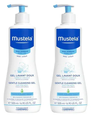 Obrázok produktu pre Mustela Jemný čistiaci gél 2x500ml