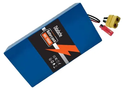 Obrázok produktu pre Li-ion batéria, kapacita 100 Ah, integrovaný systém riadenia batérie (BMS), nabíjačka XT60-JST