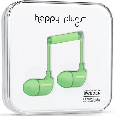 Zdjęcie produktu dla Happy Plugs In-Ear, Przewodowa, 20 - 20000 Hz, Połączenia/muzyka, Zestaw słuchawkowy, Różowy