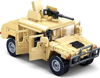 Produktbild von Sluban Armee Modell Ziegel M38-B0837 Hummer Off-Road Kampf