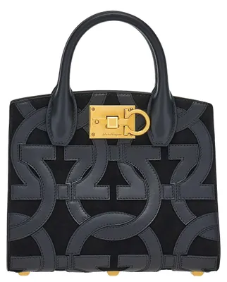 Produktbild von Salvatore Ferragamo Handtasche Damen Gancini Schwarz 214297 759405