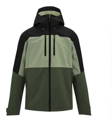 Obrázek produktu pro Regatta – bunda „Maland II“, nepromokavá, pánská, RG11363 (3XL) (šalvějová/černá/tmavě khaki)