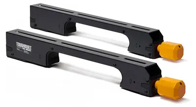 Image de 2 systèmes de fixation universels pour scies Toughbuilt TB-S250-BEA