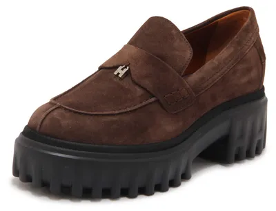 Imagen del producto de P7873: Zapatillas tipo mocasín para mujer, marca Hogan, modelo H700