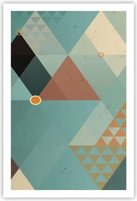 Produktbild von Poster - Poster ohne Rahmen - Abstraktion modern - 61x91,5 cm - Wand Bild - Wanddeko - Wandbilder - Kunstposter - Wandposter - Bilder - Kunstdruck - Wanddekoration - Wandbild - P2XPA61x91-3571