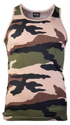 Produktbild von Mil-Tec TANK TOP Baumwolle TARN CCE XL