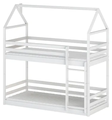 Obrázek produktu pro Dřevěná patrová postel VILLE 80x180
