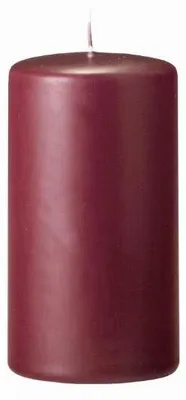 Produktbild von Stumpenkerzen Bordeaux 130 x 70 mm, 4 Stück