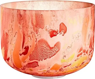 Zdjęcie produktu dla Sonic Energy Crystal Singing Bowl MCSB10-D Sacral Chakra Orange