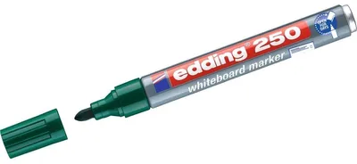 Produktbild von Edding 250, 1 Stück(e), Grün, Rundspitze, 1,5 mm, 3 mm, 138 mm