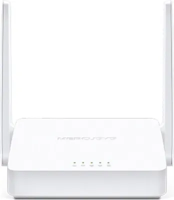 Zdjęcie produktu dla Mercusys MW300D, Wi-Fi 4 (802.11n), Jedna częstotliwości (2,4 GHz), Przewodowa sieć LAN, ADSL, Biały, Router biurkowy
