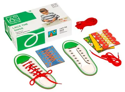 Obrázok produktu pre EDUPLAY 120845 Šnurovanie topánok