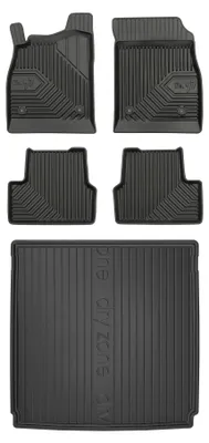 Obrázok produktu pre Autokoberce 3D TPE + vaňa kufra DryZone pre: Opel Astra J 2009-2020 kombi 5 ks
