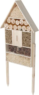 Produktbild von XXL Insektenhotel auf Stelzen - ca. 50x119x12cm