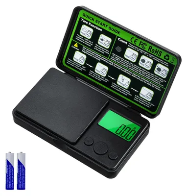 Digitale Taschenwaage 500 g / 0,01 g, hohe Präzision, Mini-Waage