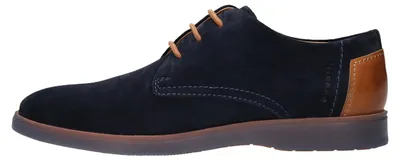 Immagine prodotto di Bugatti: Scarpe da uomo, scarpe da business, eleganti scarpe stringate, colore blu, per il tempo libero