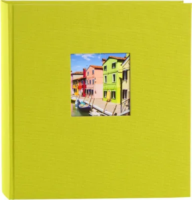 Produktbild von Goldbuch Bella Vista, Grün, 60 Blätter, Hardcover-Bindung, Polyurethan, Papier, Schwarz, 300 mm