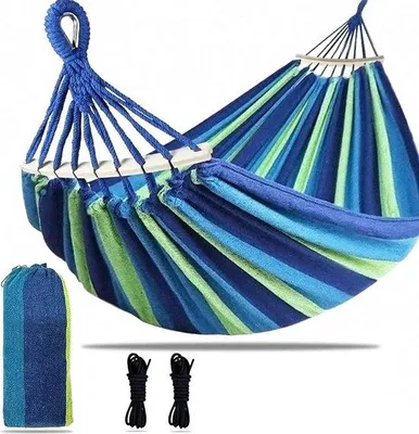 Produktbild von Famanu Hängematte für 2 Personen 200 x 150 cm - Hohe Tragkraft von 250 kg