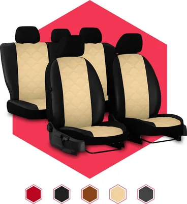 Immagine prodotto di Coprisedili auto Coprisedili universali per auto per Beige Set