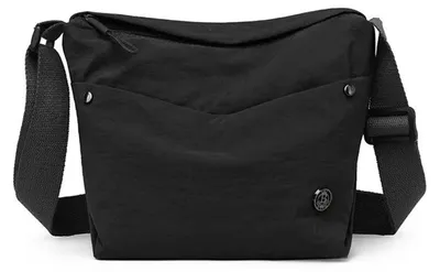 Immagine prodotto di Borsa da donna - Nylon ultraleggero - Nera