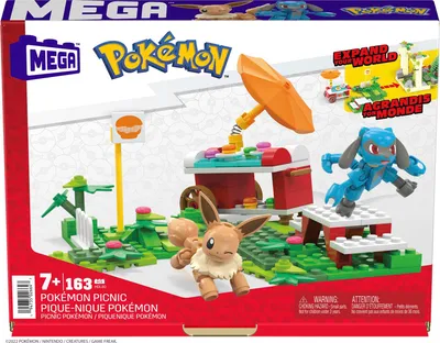 Zdjęcie produktu dla Mattel Pokémon Mega Construx Zestaw konstrukcyjny Pokémon Piknik