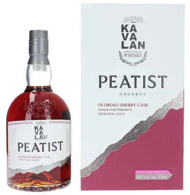 Produktbild von Kavalan Peatist - Oloroso Sherry Cask - Single Cask Strength - Single Malt Whisky