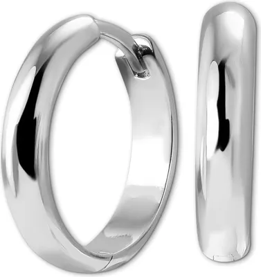 Produktbild von SilberDream Damen SilberDream Ohrringe silberfarben Creolen 925 Silber D2SDO4431J