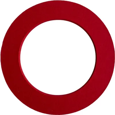 Immagine prodotto di Sela SEASBFR18 Anello in feltro rosso