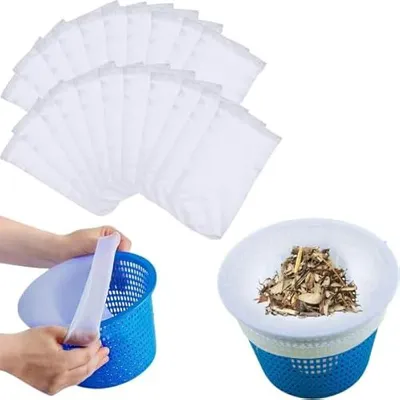 Produktbild von 30 Stš¹ck Pool Skimmer Socken, Schwimmbad Skimmer Socken, Schwimmbad Skimmer Filter Sieb Netz, Filtersocken fš¹r Skimmer Teich Reinigung Schmutz und Bl?ttern