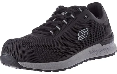 Produktbild von Skechers Sicherheitsschuh Work BULKLIN BRAGO Arbeitsschuh 200053EC schwarz, Schuhgröße:41.5 EU