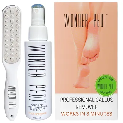 Image de Solidchoice - Éliminateur rapide de callosités avec râpe pour pieds, pour des pieds doux