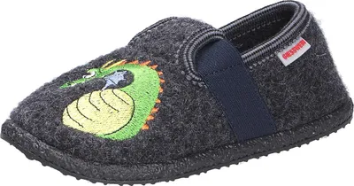 Produktbild von Giesswein Mädchen und Jungen Hausschuhe THANSTEIN grau Größe EUR 34
