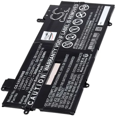 Image de Batterie pour ordinateur portable Lenovo ThinkPad X1 Carbon G9 Series ThinkPad X1 Yoga Gen 6 20XY003BAT Type L20L4P7