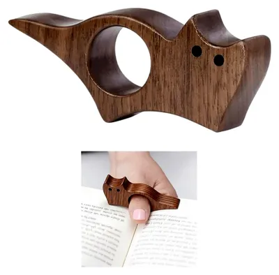 Produktbild von Buchseitenhalter mit Katzenmotiv, Leseaccessoire für Buchliebhaber