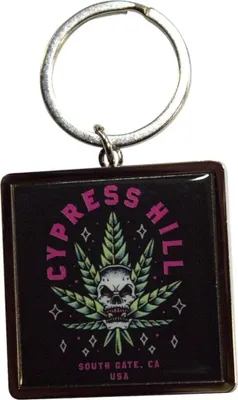 Zdjęcie produktu dla Cypress Hill Leaf Skull Brelok do kluczy