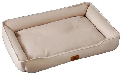 Obrázek produktu pro Pelíšek pro psy, voděodolný, měkký a pohodlný, khaki, L-64x46x12 cm-a