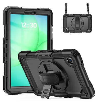 Immagine prodotto di Accezz Robusta cover posteriore con tracolla Samsung Galaxy Tab A11 Plus - Nero
