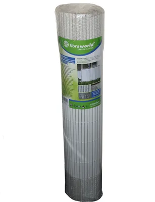 Produktbild von Balkonsichtschutz grau 90x300 Kunststoff Sichtschutzmatte Balkonverkleidung
