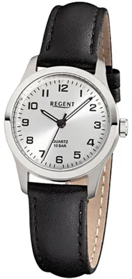 Produktbild von Regent 7990.90.11 F-899 Damen-Armbanduhr, Leder-Armband