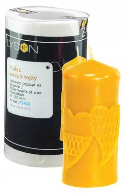 Produktbild von Łysoń Silikonform "Herzwalze" für Gussformen