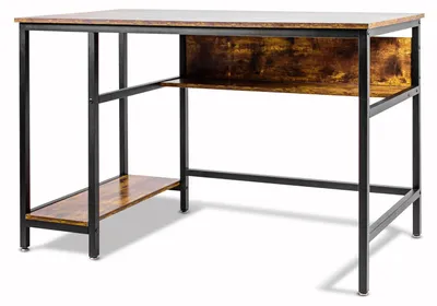 Immagine prodotto di Hanami - Scrivania in stile industriale, scrivania per computer, 120x60xH75 cm