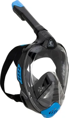 Produktbild von Cressi XDT085120, Unisex, L/XL, Schwarz, Blau, Silikon, Transparent, Polycarbonat
