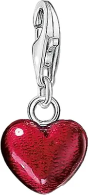 Image de Thomas Sabo Cœur rouge 0794-007-10 Pendentif à breloques