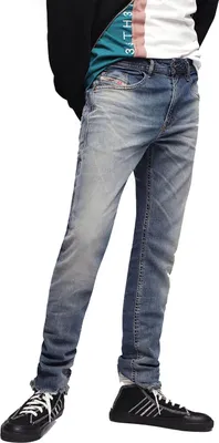 Produktbild von Diesel Thommer 087AY Herren Jeans Hose Regular Slim Skinny