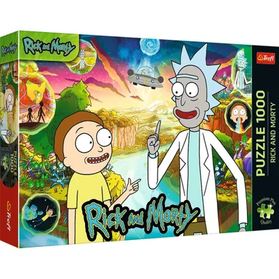 Produktbild von TREFL Puzzle Premium Plus: Rick und Morty 1000 Teile
