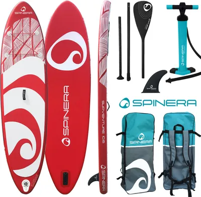 Produktbild von SUP SPINERA SUPVENTURE 10'6" DLT nafukovací prkno | 320 x 80 x 15 cm | Surfovací prkno pro začátečníky a pokročilé s příslušenstvím