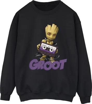 Produktbild von Guardians Of The Galaxy - Sweatshirt für Damen BI19579 (XL) (Schwarz)