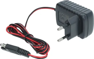 Produktbild von vhbw Ladegerät für Starter Akkus kompatibel mit Sabo Rasenmäher, 12 V, 2m
